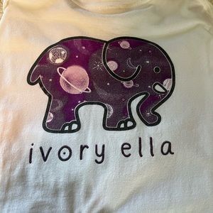 Ivory Ella Space Design Long Sleeve Shirt